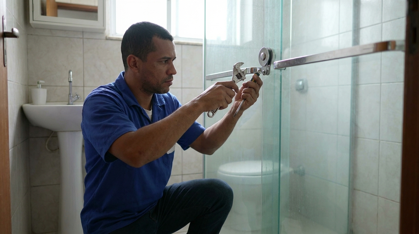 Manutenção e reparo de box de vidro perto de mim em Ribeirão Preto‑SP